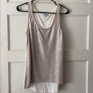 Express Silver/Metallic Tank